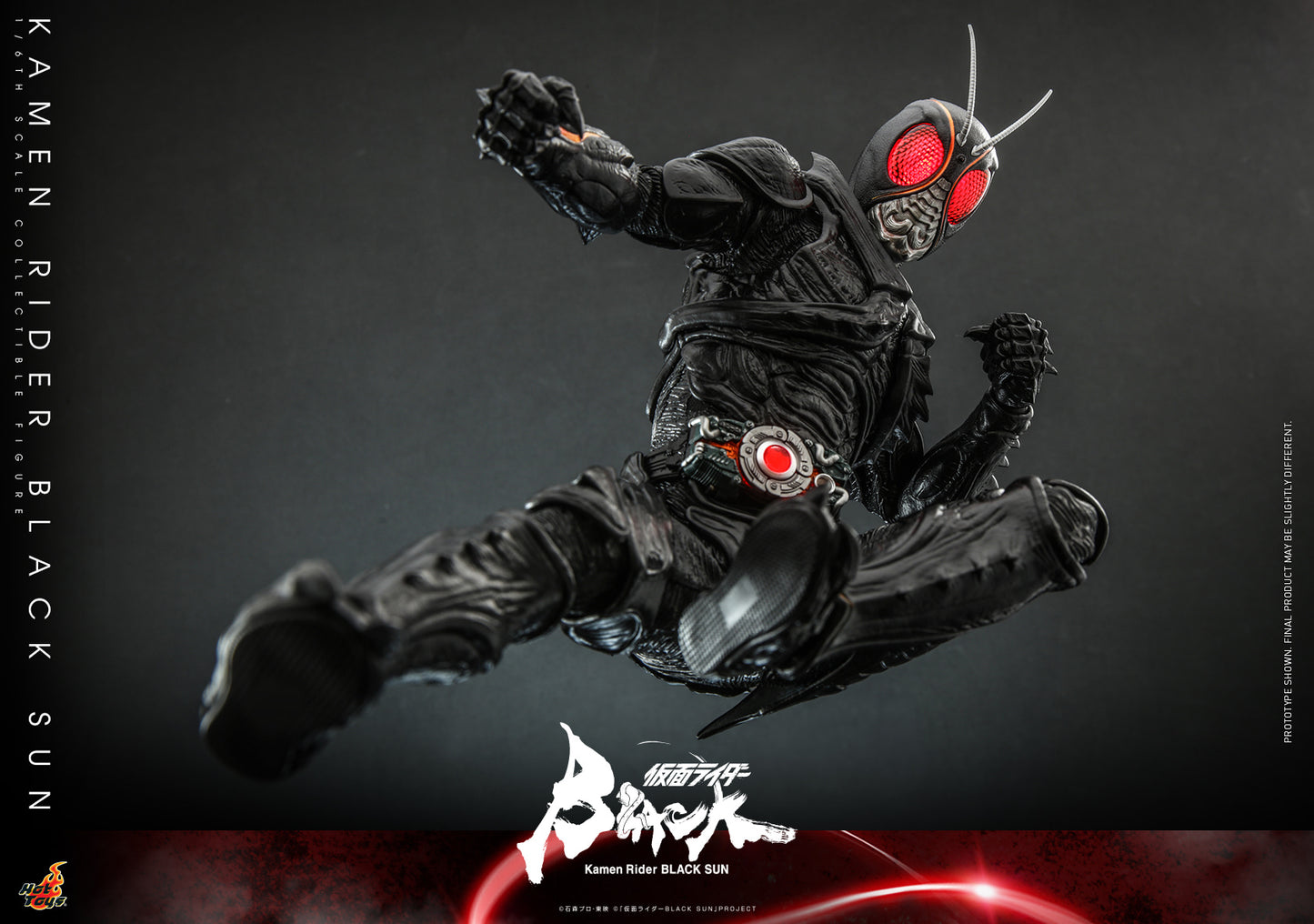 Hot Toys “Kamen Rider Black Sun” – Kamen Rider Black Sun 1:6 Scale Collectible Figure (Special Edition Exclusive -Life Size Red Kingstone) TMS100B