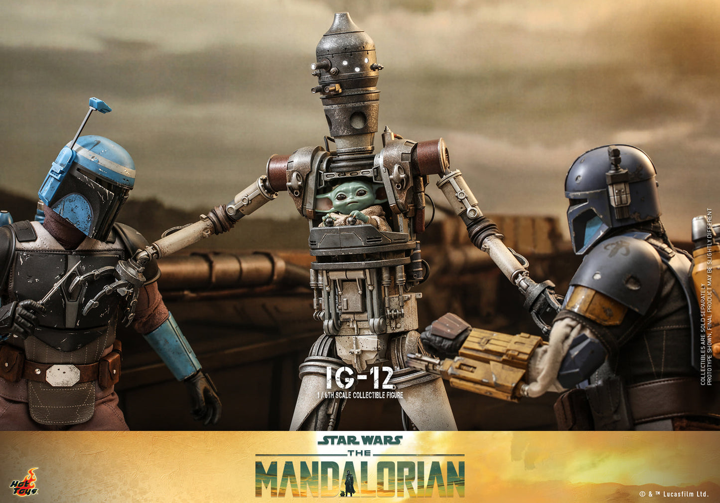 Hot Toys "Star Wars: The Mandalorian™" - IG-12™ 1:6 Scale Collectible Figure TMS104