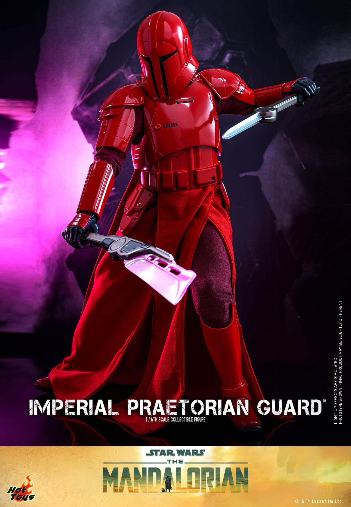 Hot Toys Star Wars: The Mandalorian™ Imperial Praetorian Guard™ 1/6th Scale Collectible Figure TMS108