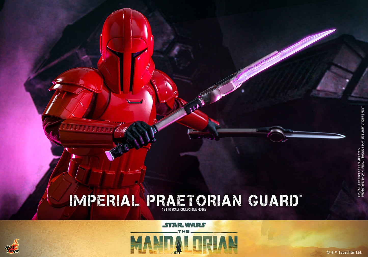 Hot Toys Star Wars: The Mandalorian™ Imperial Praetorian Guard™ 1/6th Scale Collectible Figure TMS108