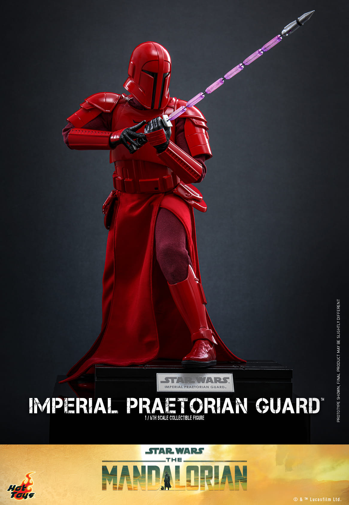 Hot Toys Star Wars: The Mandalorian™ Imperial Praetorian Guard™ 1/6th Scale Collectible Figure TMS108