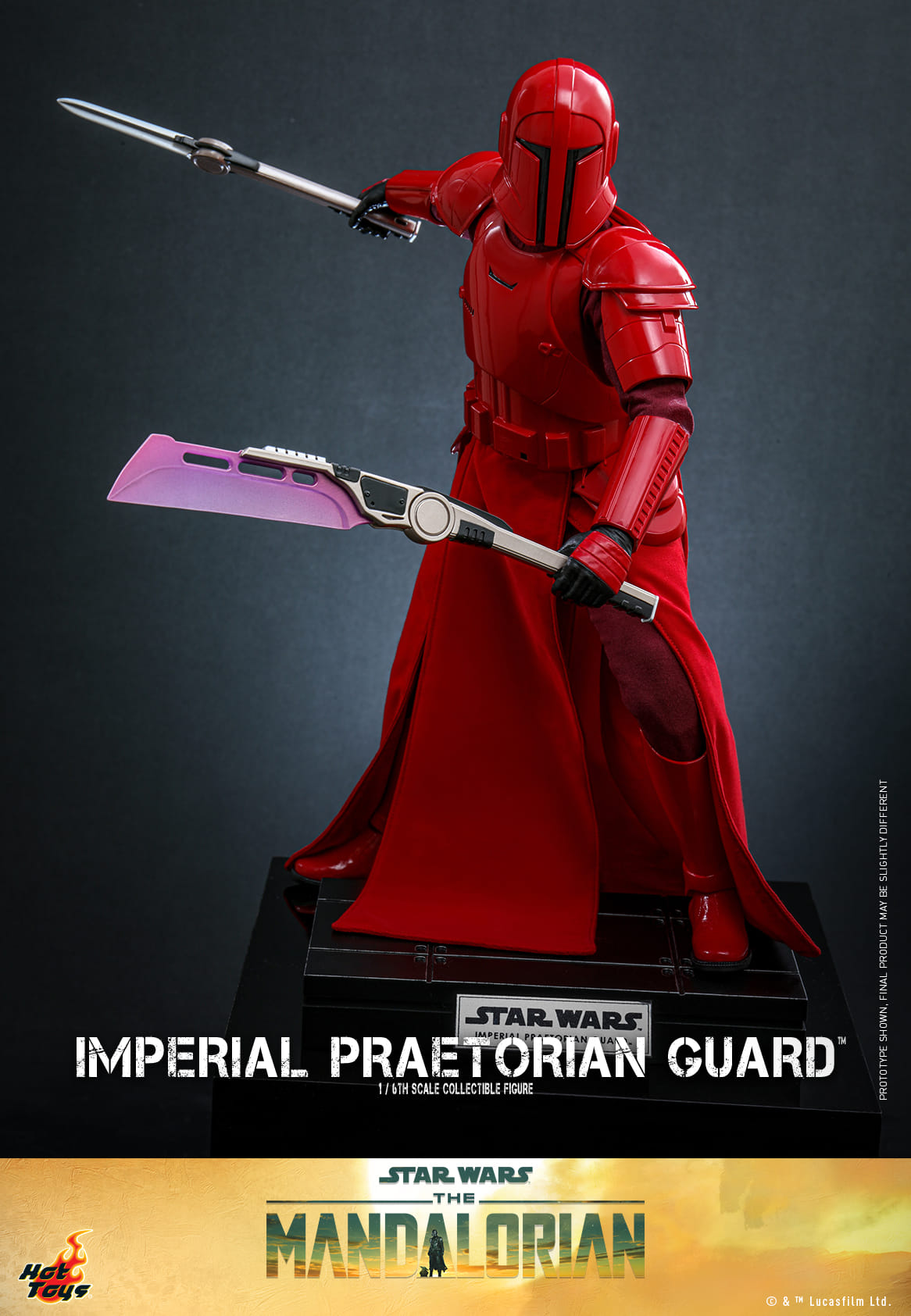 Hot Toys Star Wars: The Mandalorian™ Imperial Praetorian Guard™ 1/6th Scale Collectible Figure TMS108