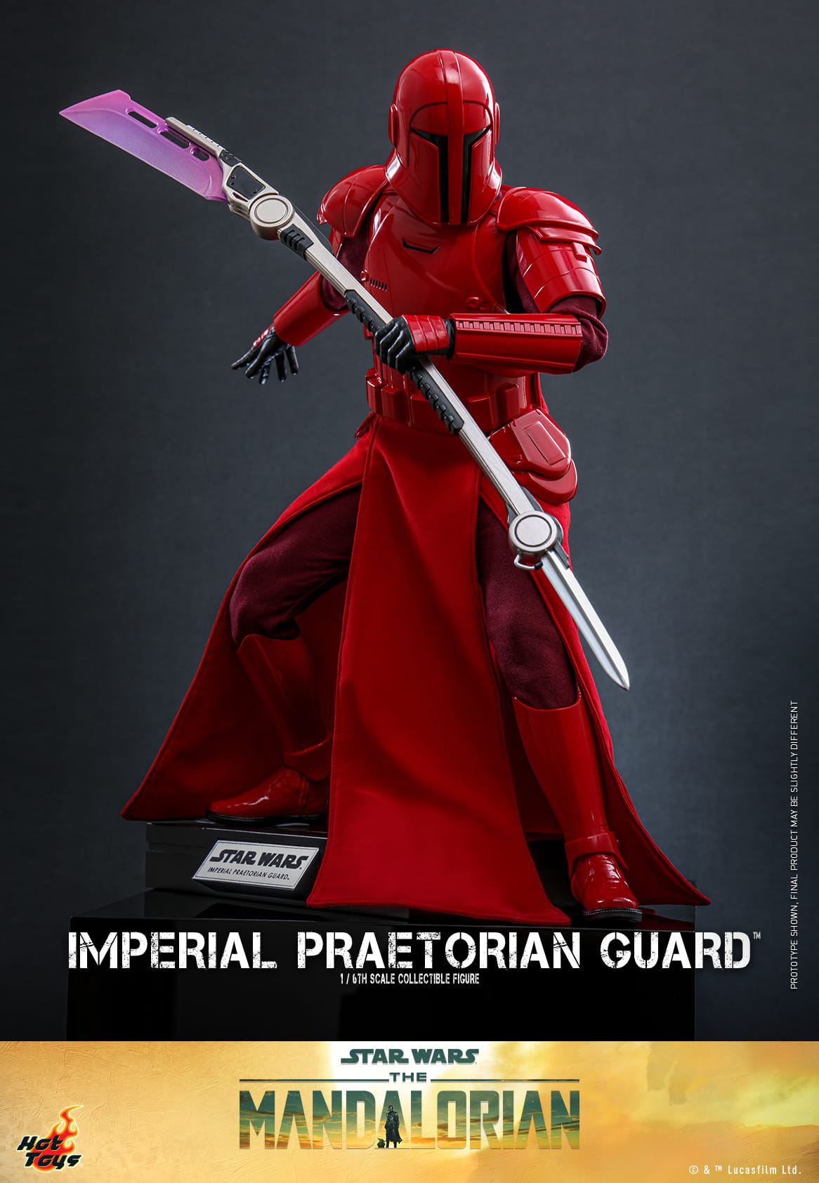 Hot Toys Star Wars: The Mandalorian™ Imperial Praetorian Guard™ 1/6th Scale Collectible Figure TMS108