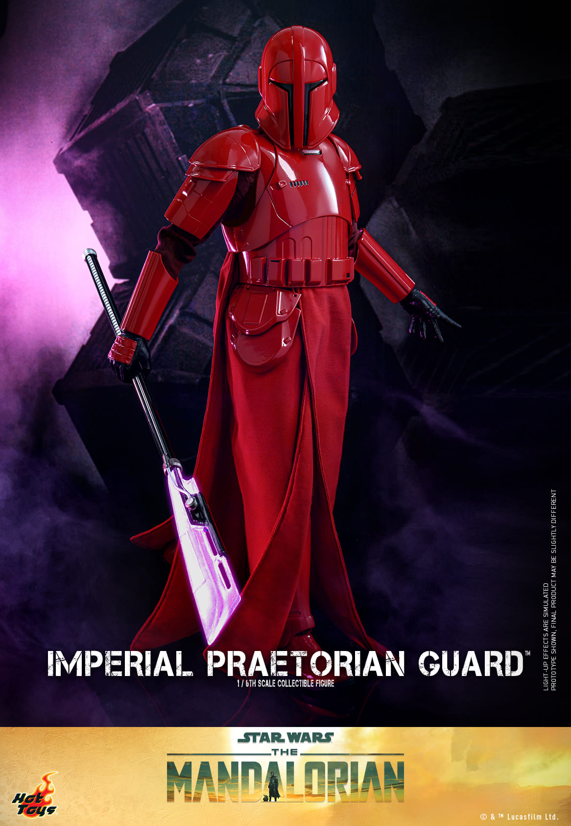 Hot Toys Star Wars: The Mandalorian™ Imperial Praetorian Guard™ 1/6th Scale Collectible Figure TMS108