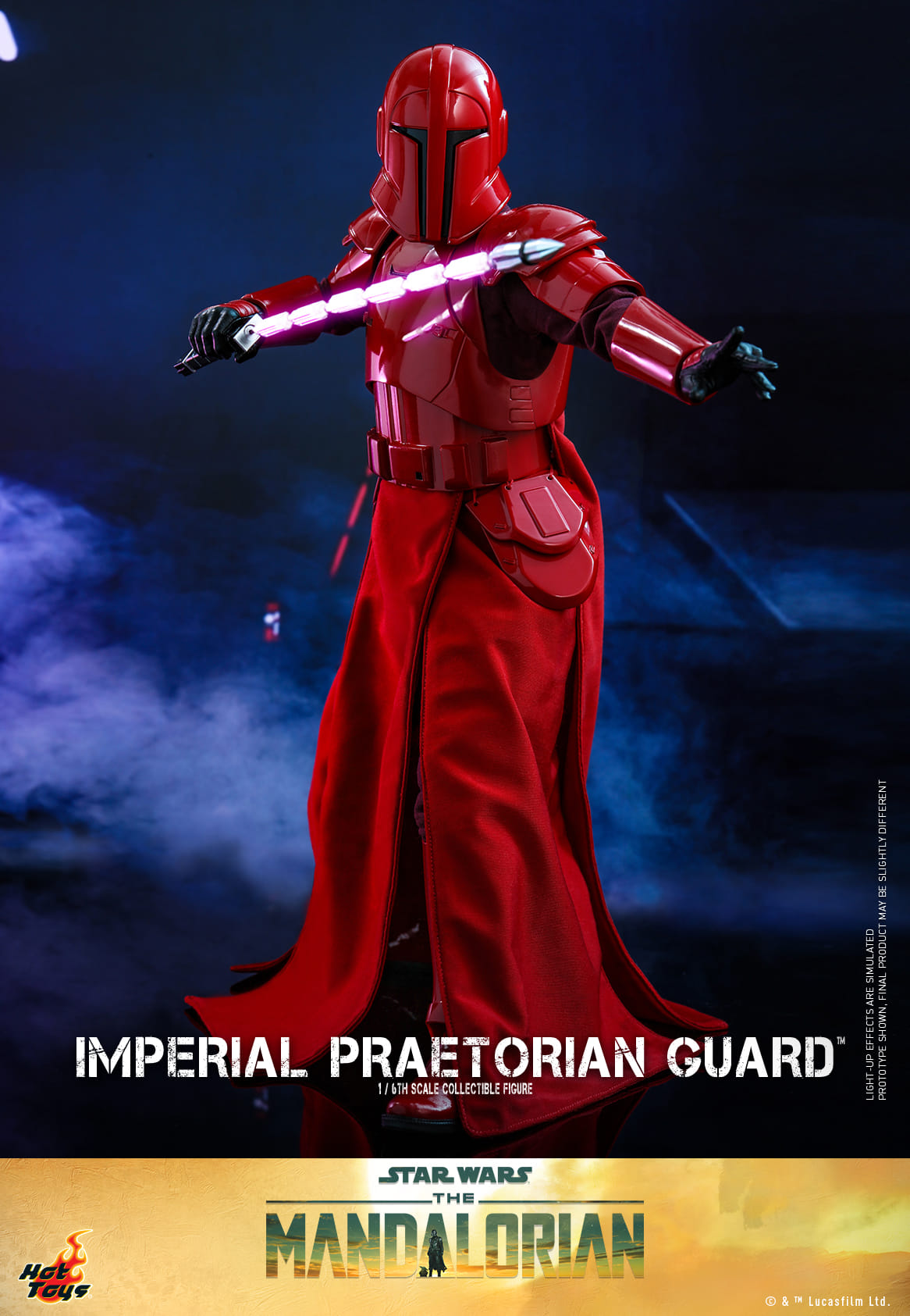 Hot Toys Star Wars: The Mandalorian™ Imperial Praetorian Guard™ 1/6th Scale Collectible Figure TMS108