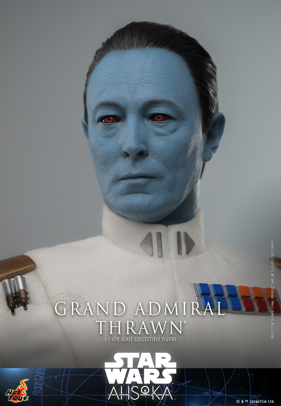 Hot Toys Star Wars: Ahsoka™ Grand Admiral Thrawn™ 1:6 Scale Collectible Figure TMS116