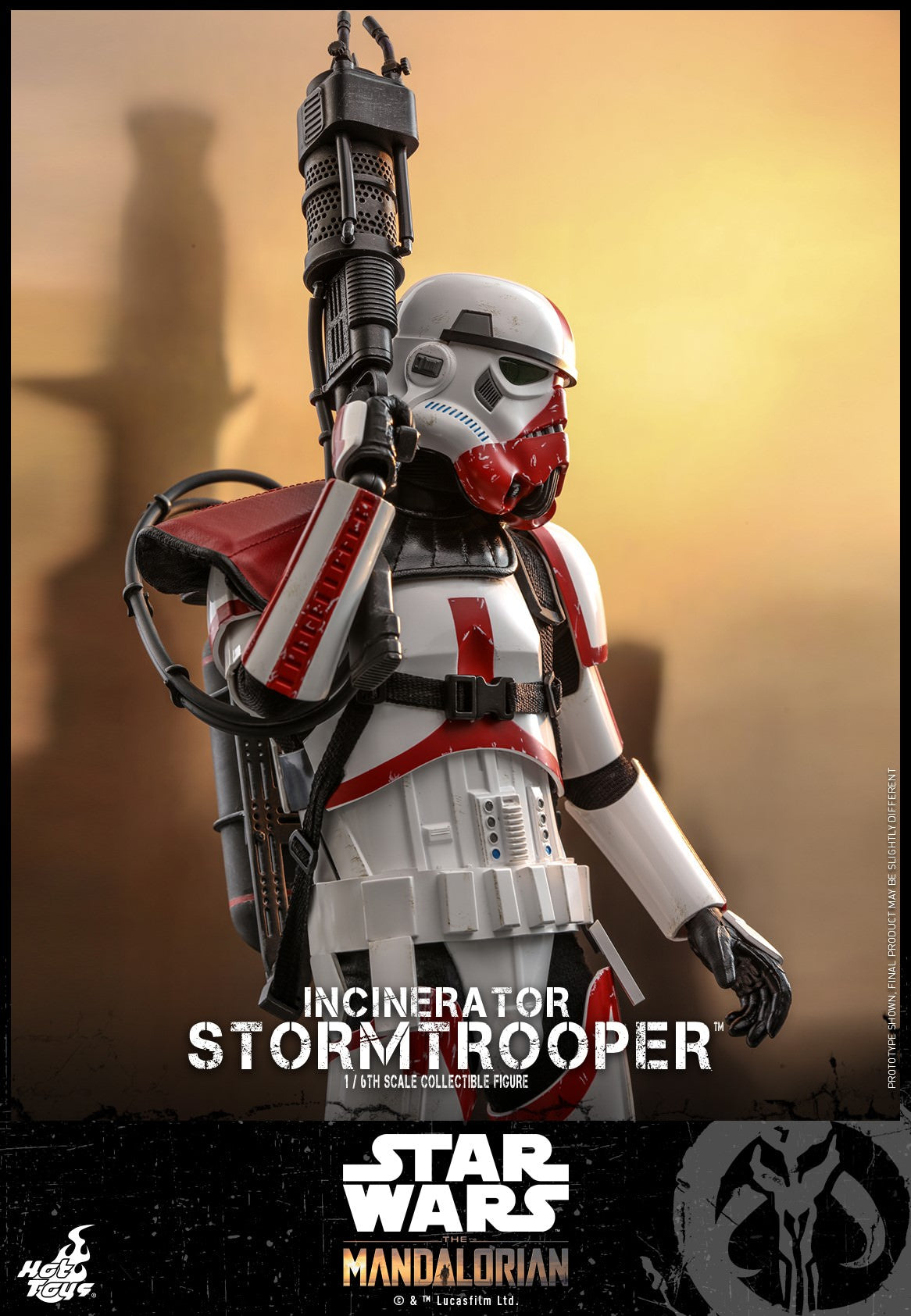 Hot Toys The Mandalorian - Incinerator Stormtrooper TMS012