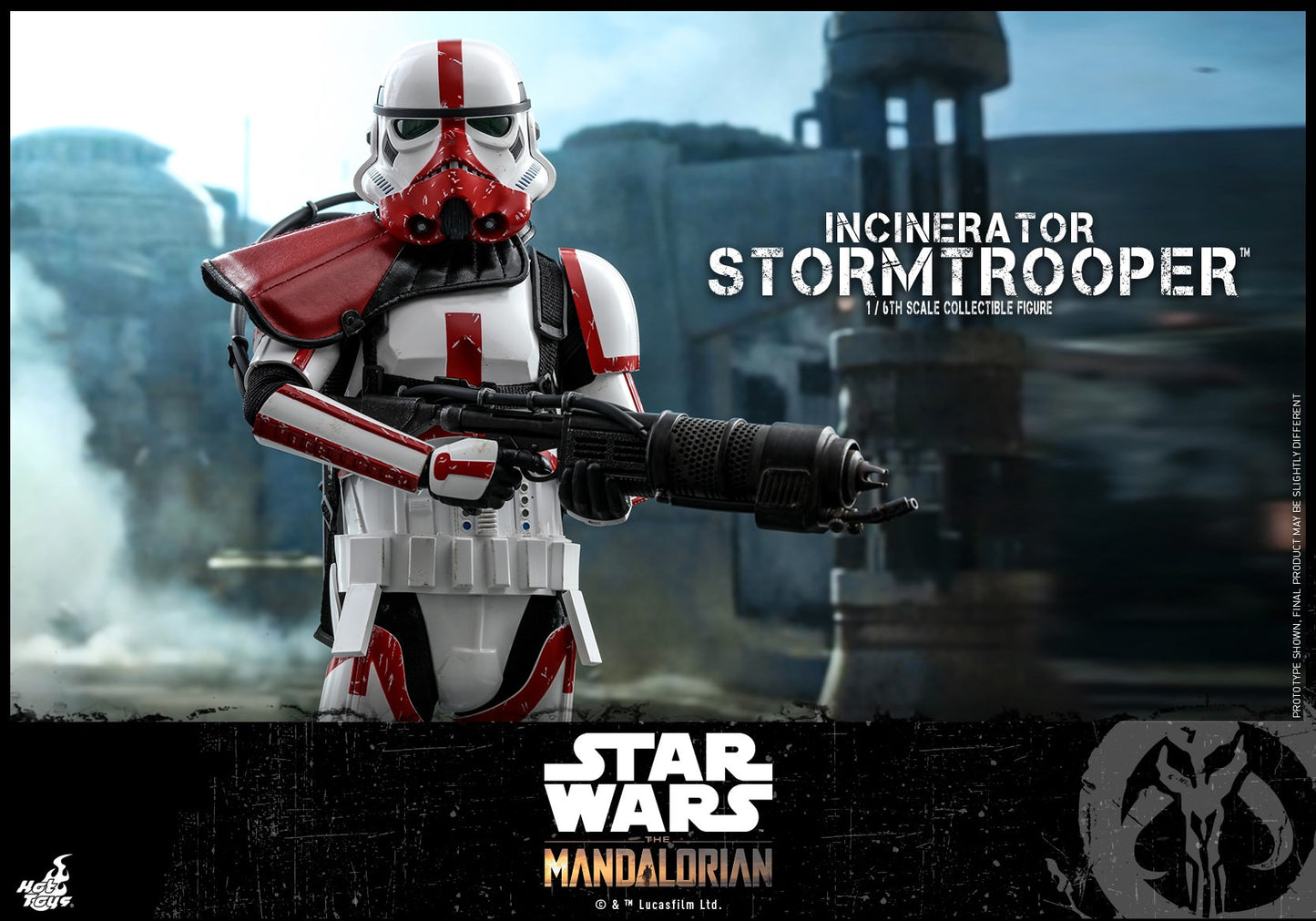 Hot Toys The Mandalorian - Incinerator Stormtrooper TMS012