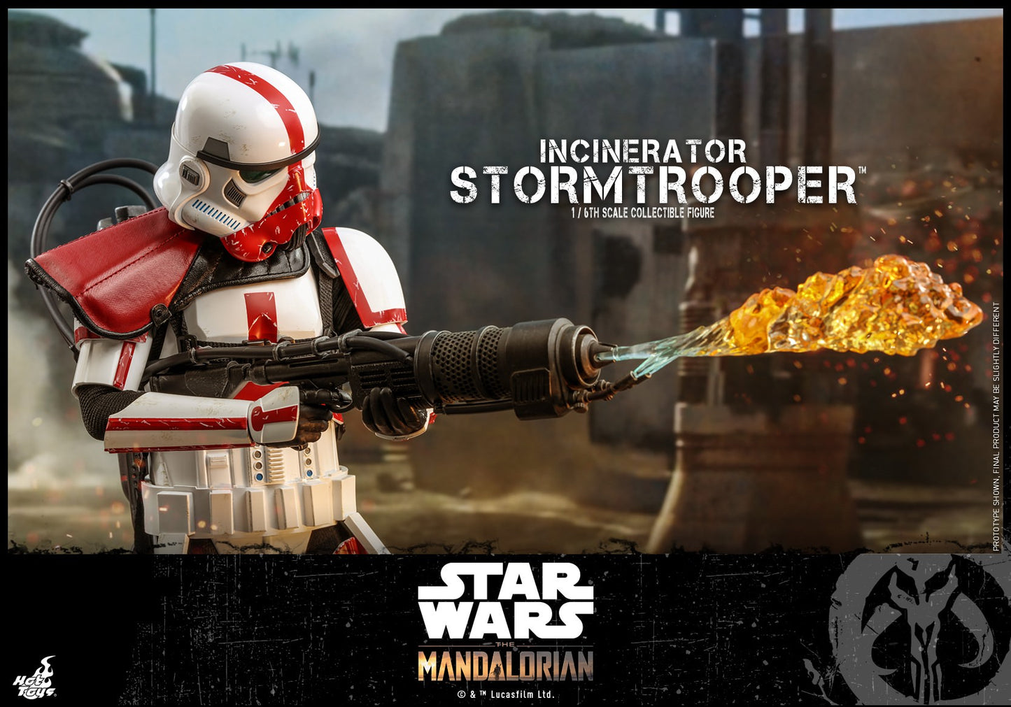 Hot Toys The Mandalorian - Incinerator Stormtrooper TMS012