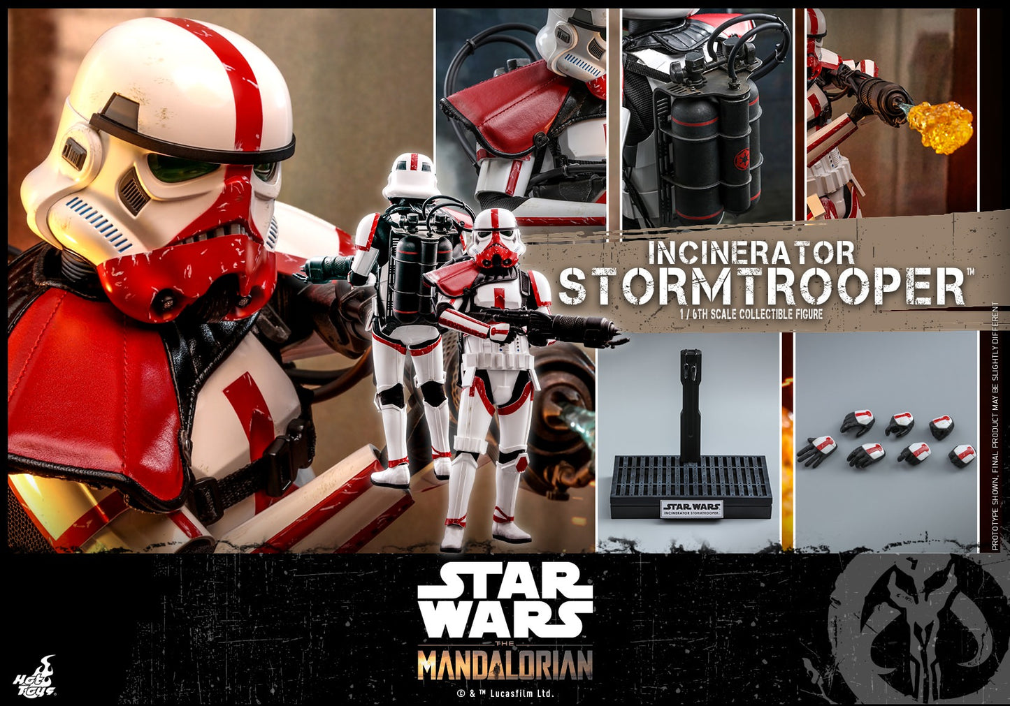 Hot Toys The Mandalorian - Incinerator Stormtrooper TMS012