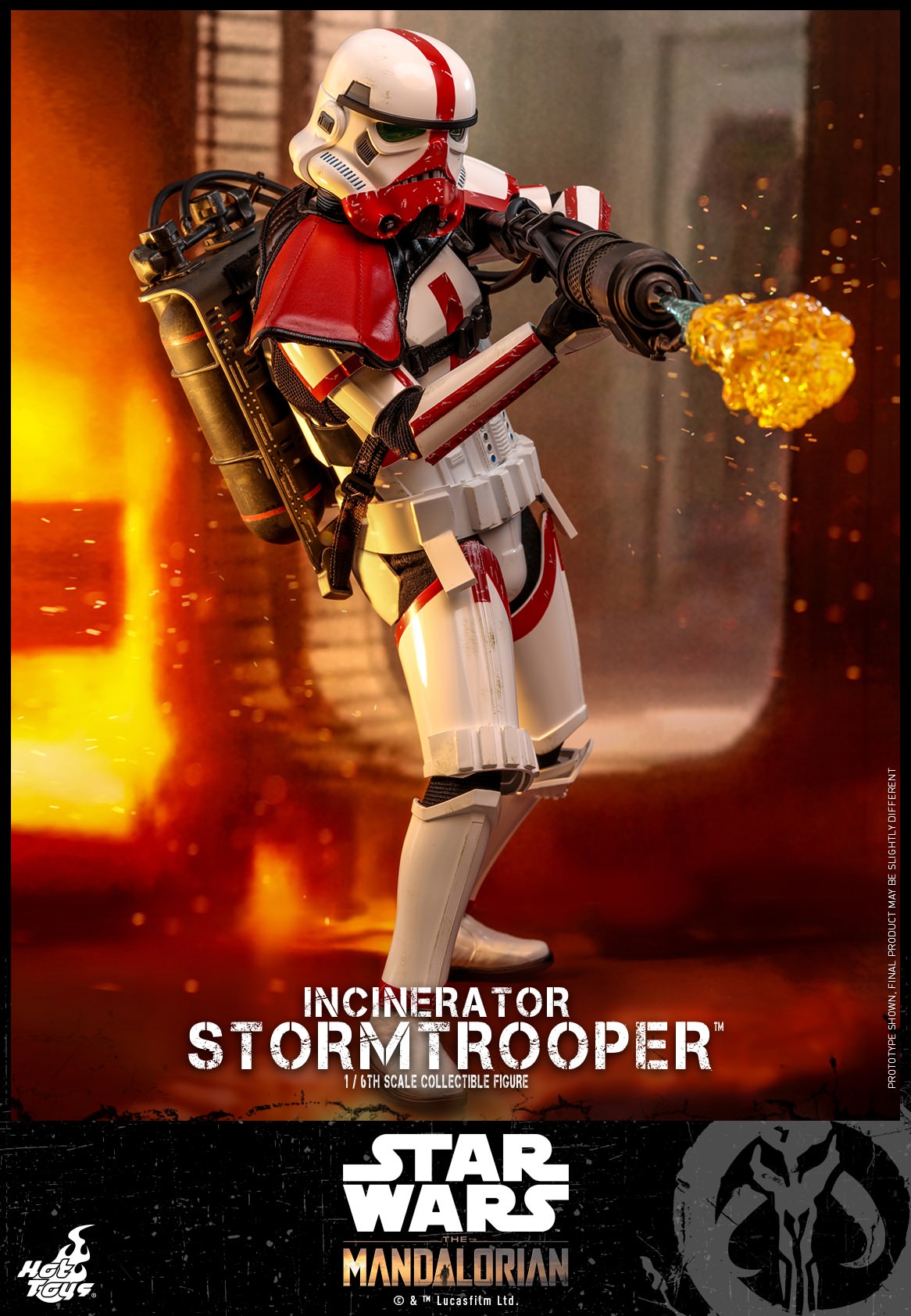 Hot Toys The Mandalorian - Incinerator Stormtrooper TMS012