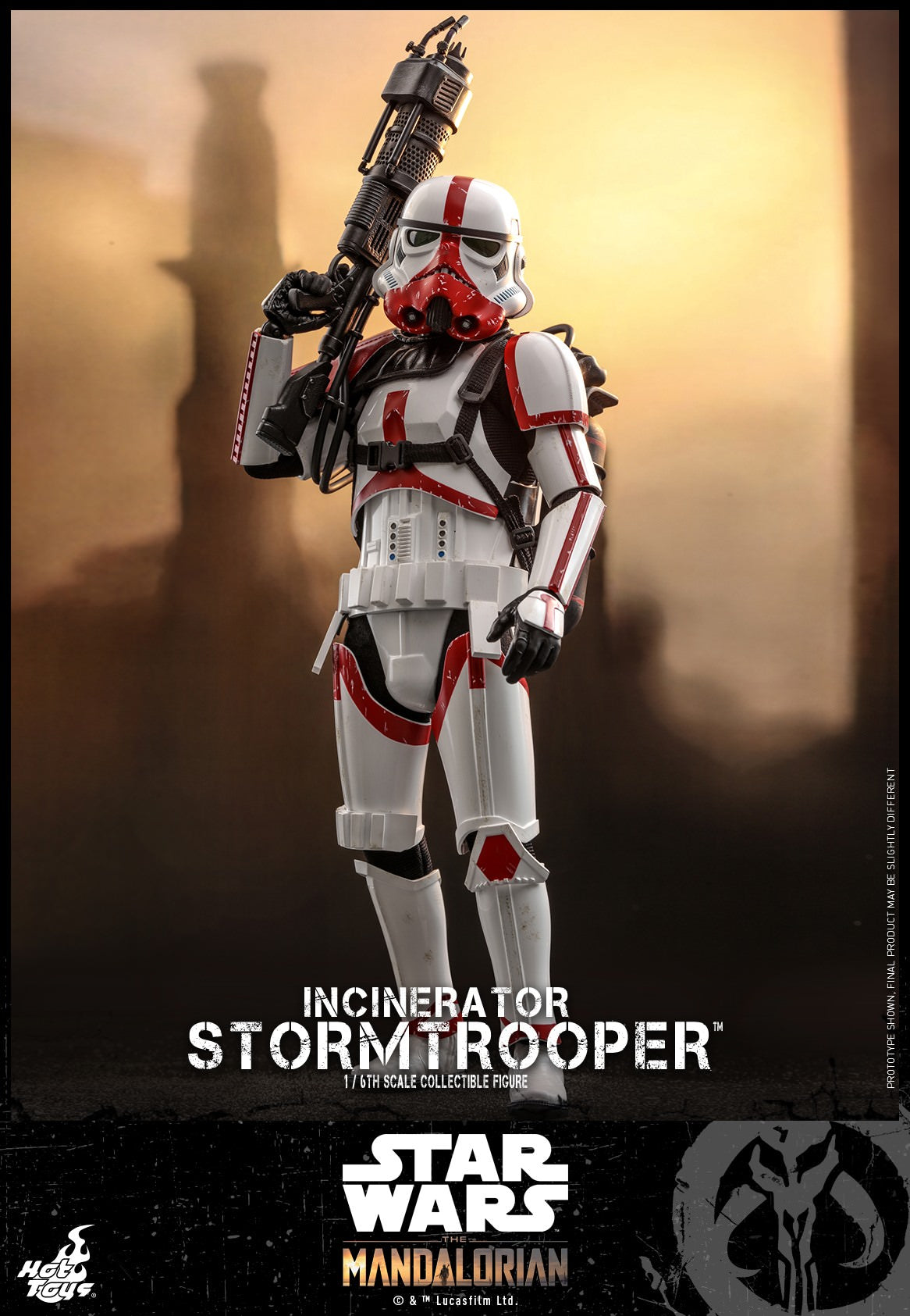 Hot Toys The Mandalorian - Incinerator Stormtrooper TMS012