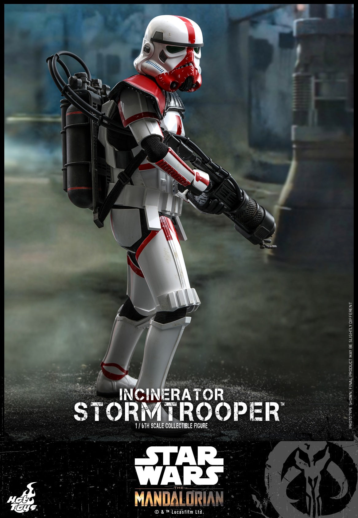 Hot Toys The Mandalorian - Incinerator Stormtrooper TMS012