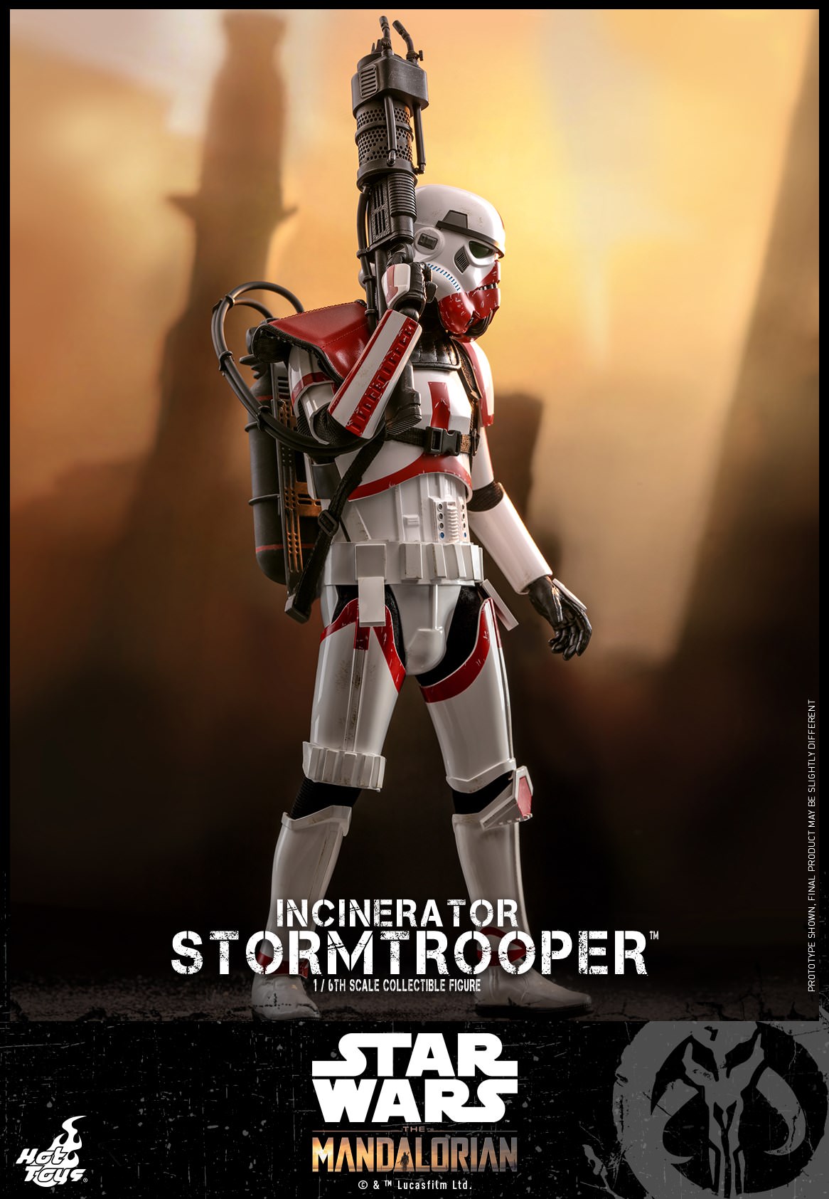 Hot Toys The Mandalorian - Incinerator Stormtrooper TMS012