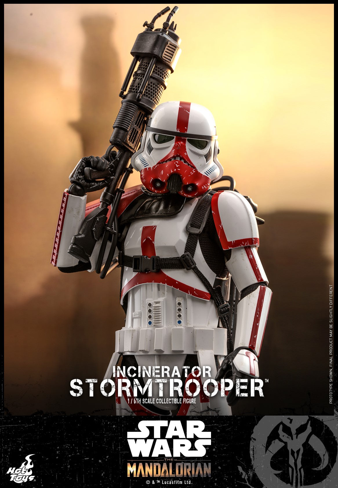 Hot Toys The Mandalorian - Incinerator Stormtrooper TMS012