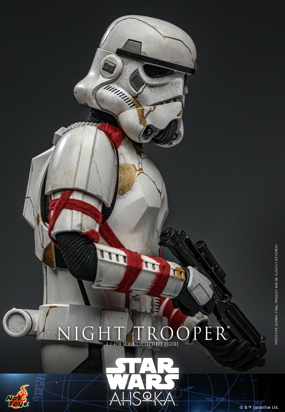 Hot Toys Star Wars: Ahsoka™ Night Trooper™ 1:6 Scale Collectible Figure TMS121