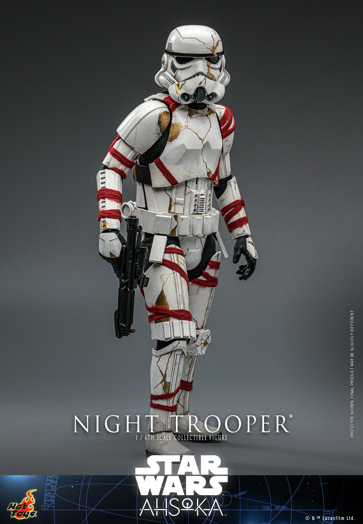 Hot Toys Star Wars: Ahsoka™ Night Trooper™ 1:6 Scale Collectible Figure TMS121