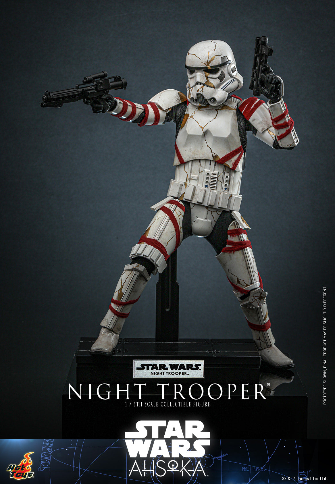 Hot Toys Star Wars: Ahsoka™ Night Trooper™ 1:6 Scale Collectible Figure TMS121