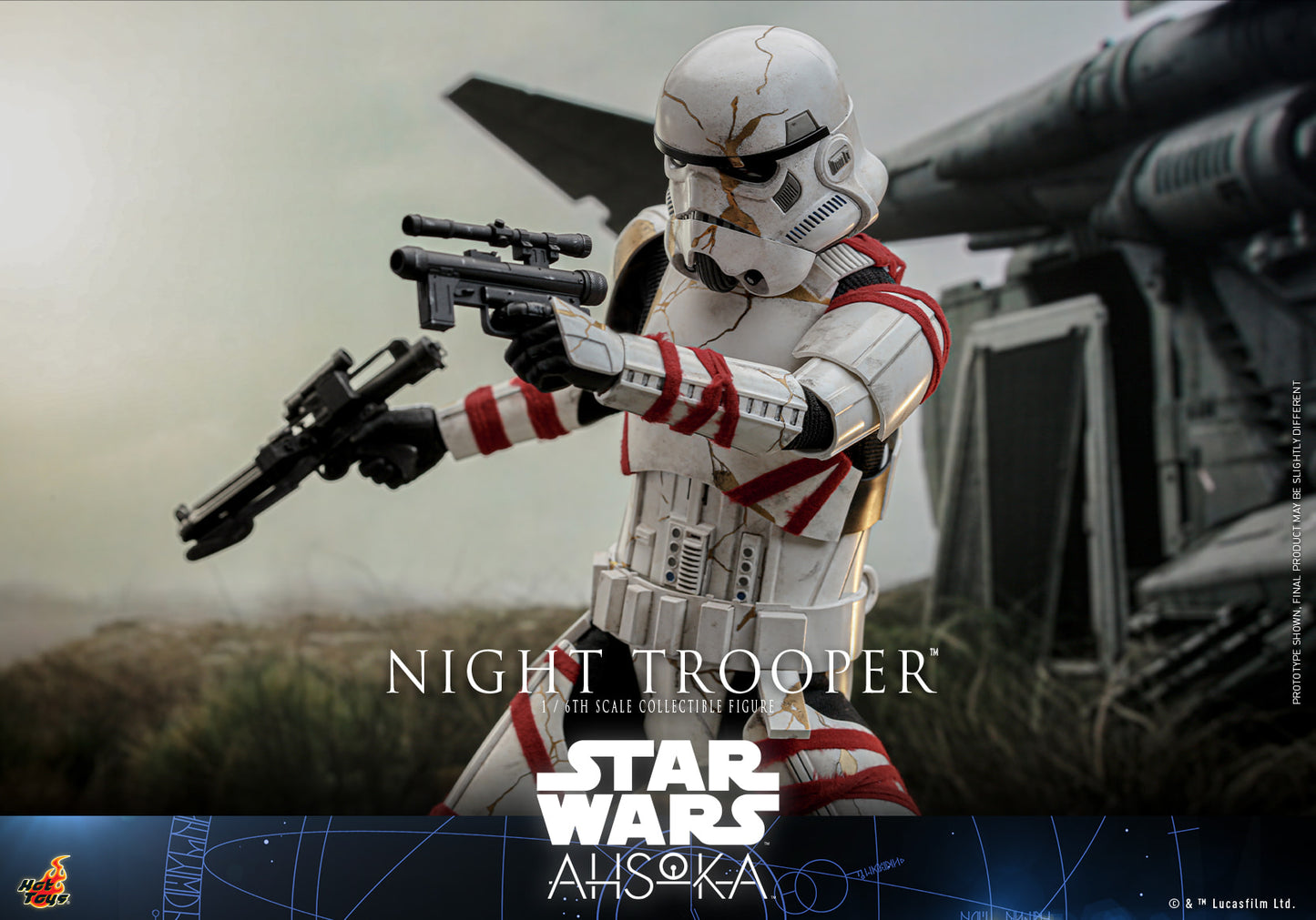 Hot Toys Star Wars: Ahsoka™ Night Trooper™ 1:6 Scale Collectible Figure TMS121