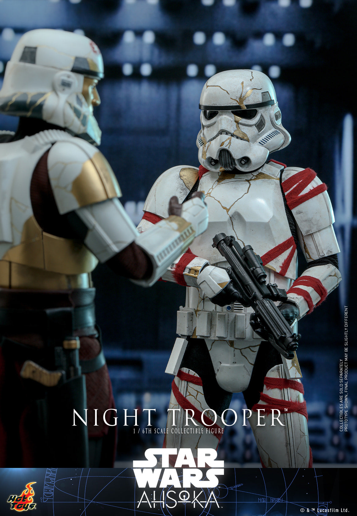 Hot Toys Star Wars: Ahsoka™ Night Trooper™ 1:6 Scale Collectible Figure TMS121