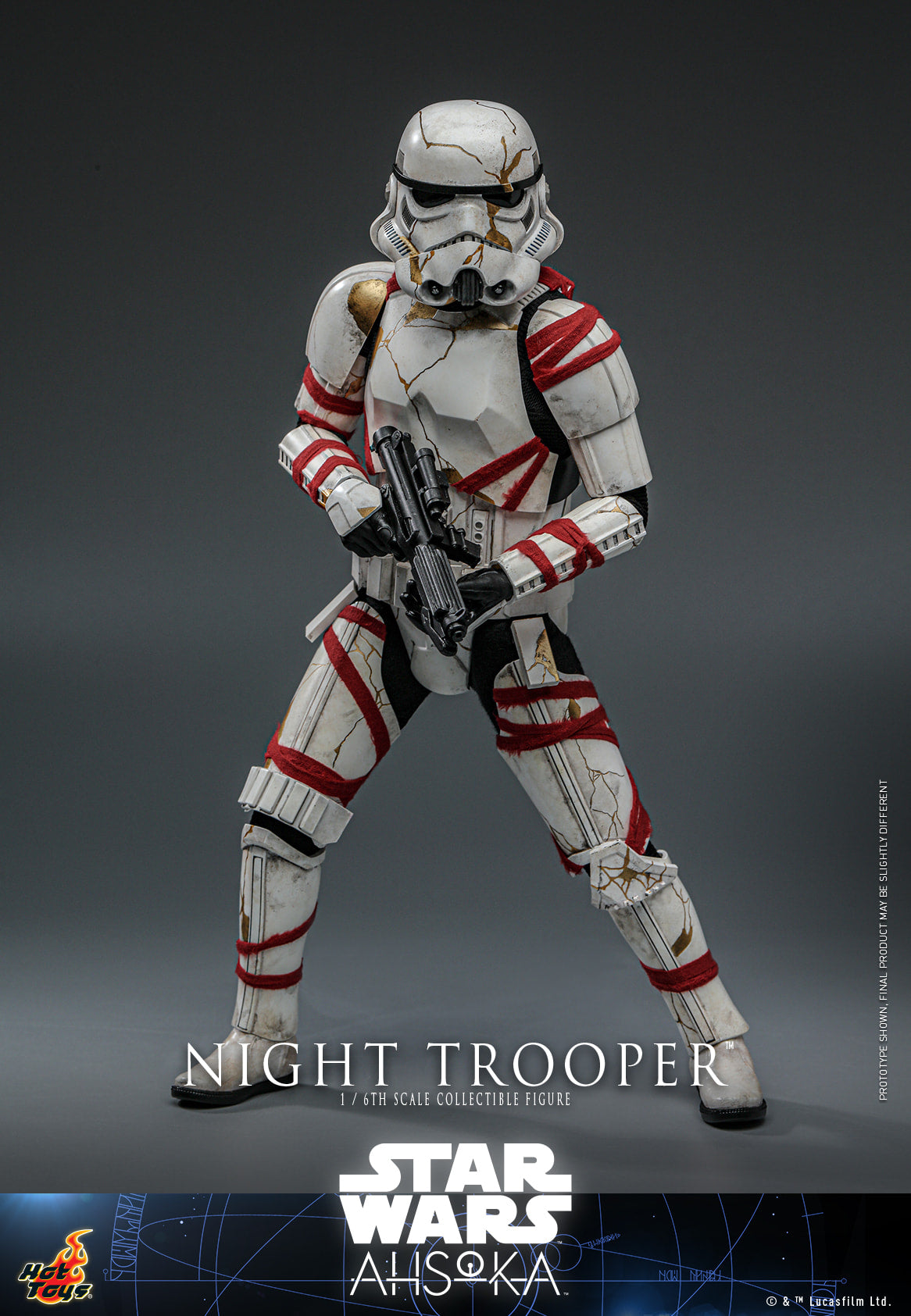 Hot Toys Star Wars: Ahsoka™ Night Trooper™ 1:6 Scale Collectible Figure TMS121