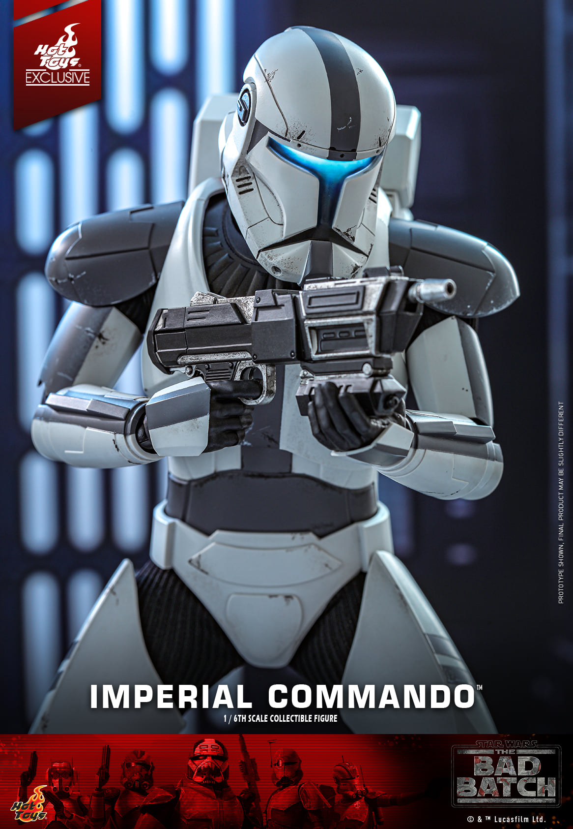 Hot Toys Star Wars: The Bad Batch™ Imperial Commando™ 1/6th Scale Collectible Figure TMS128