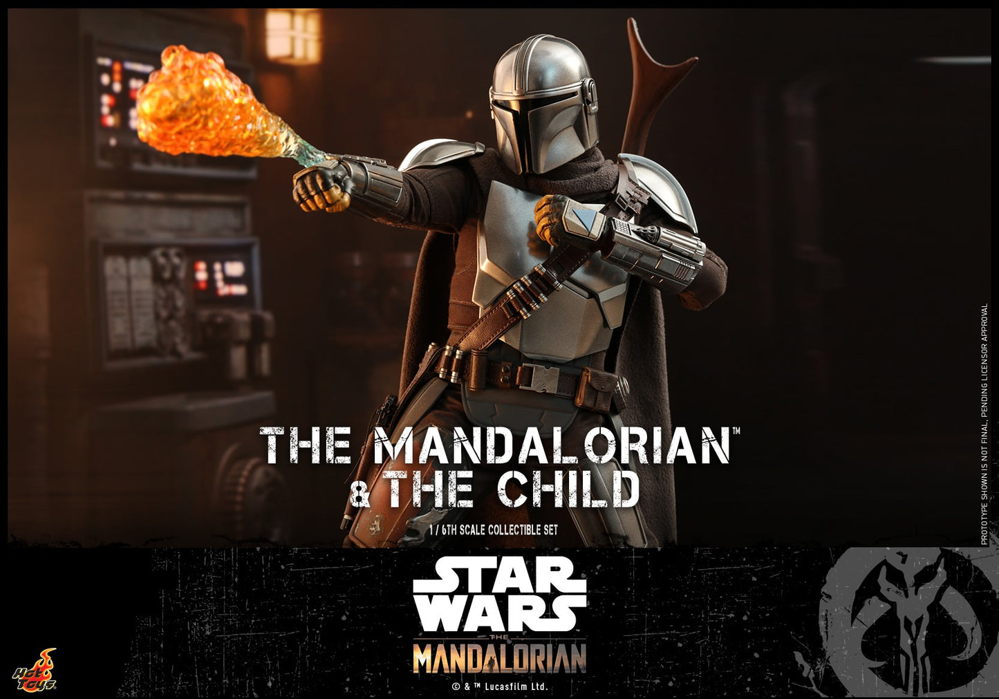 Hot Toys The Mandalorian -The Mandalorian and The Child TMS014 ( Regular Edition)