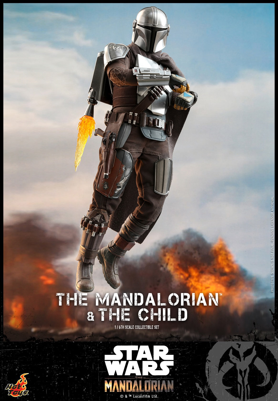 Hot Toys The Mandalorian -The Mandalorian and The Child TMS014 ( Regular Edition)