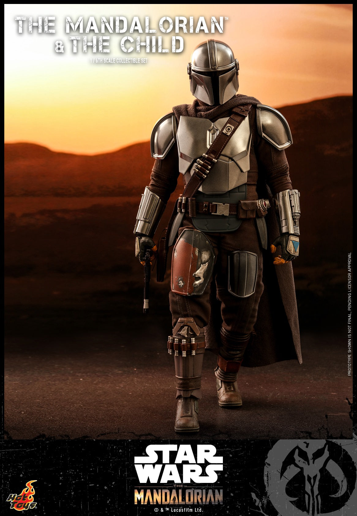 Hot Toys The Mandalorian -The Mandalorian and The Child TMS014 ( Regular Edition)