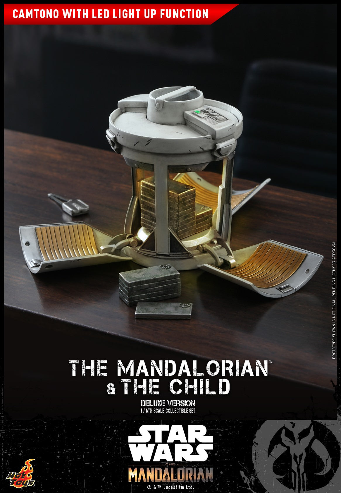 Hot Toys The Mandalorian -The Mandalorian and The Child TMS015 ( Deluxe Edition)