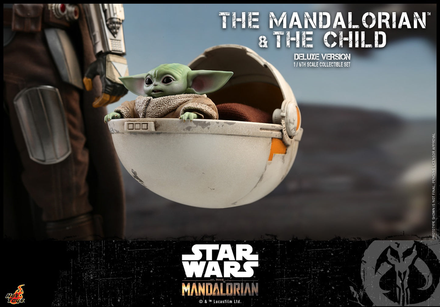 Hot Toys The Mandalorian -The Mandalorian and The Child TMS015 ( Deluxe Edition)