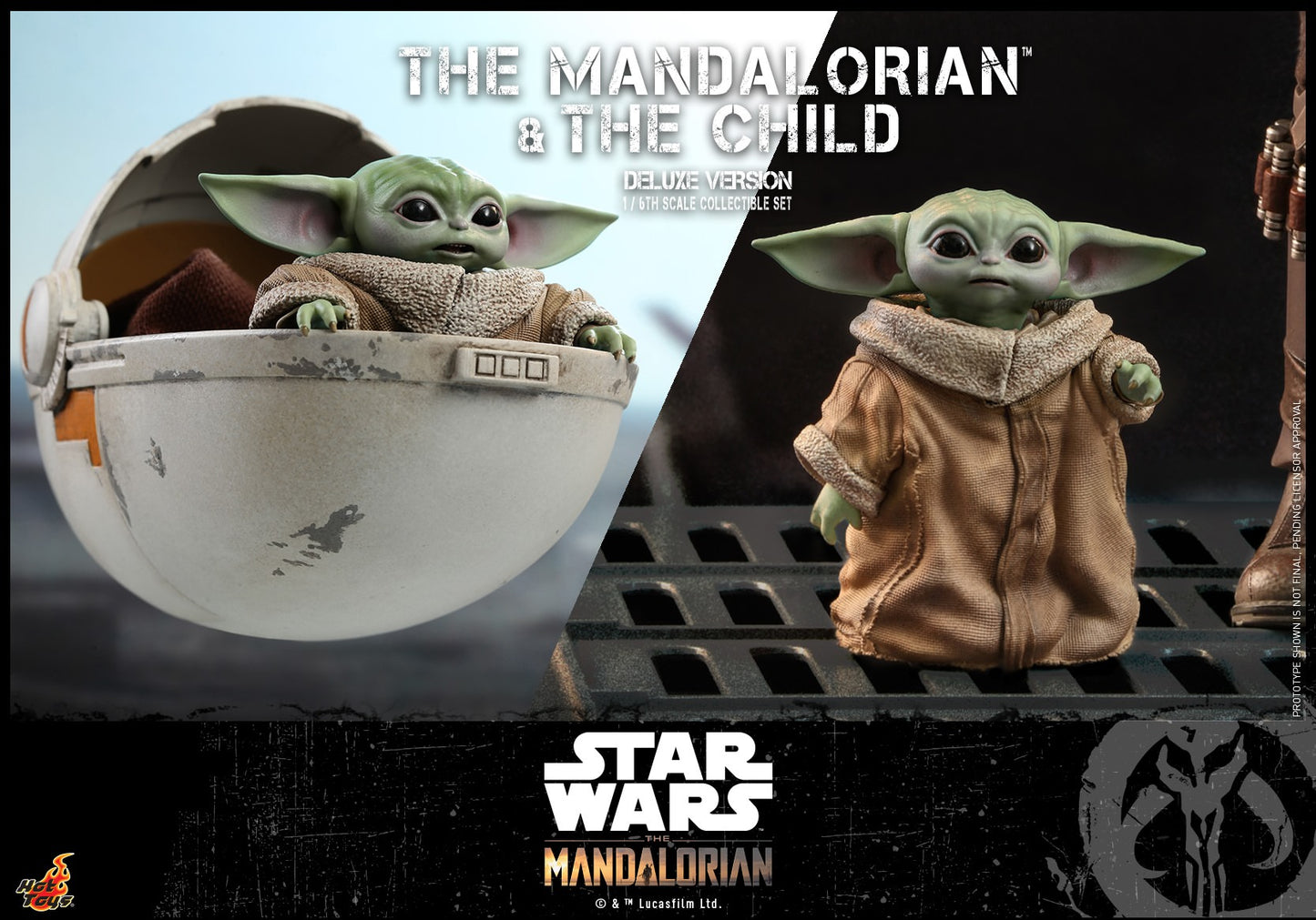 Hot Toys The Mandalorian -The Mandalorian and The Child TMS015 ( Deluxe Edition)