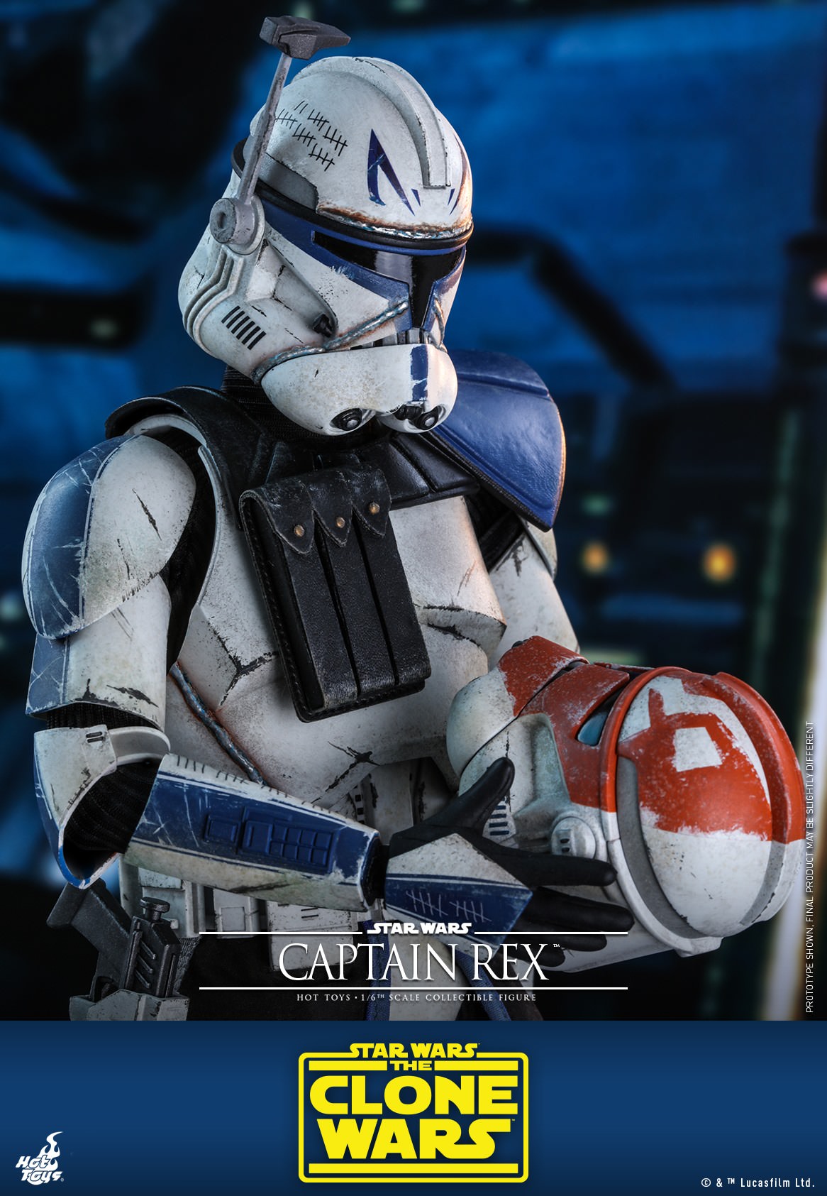 Hot Toys Star Wars: The Clone Wars - Captain Rex TMS018