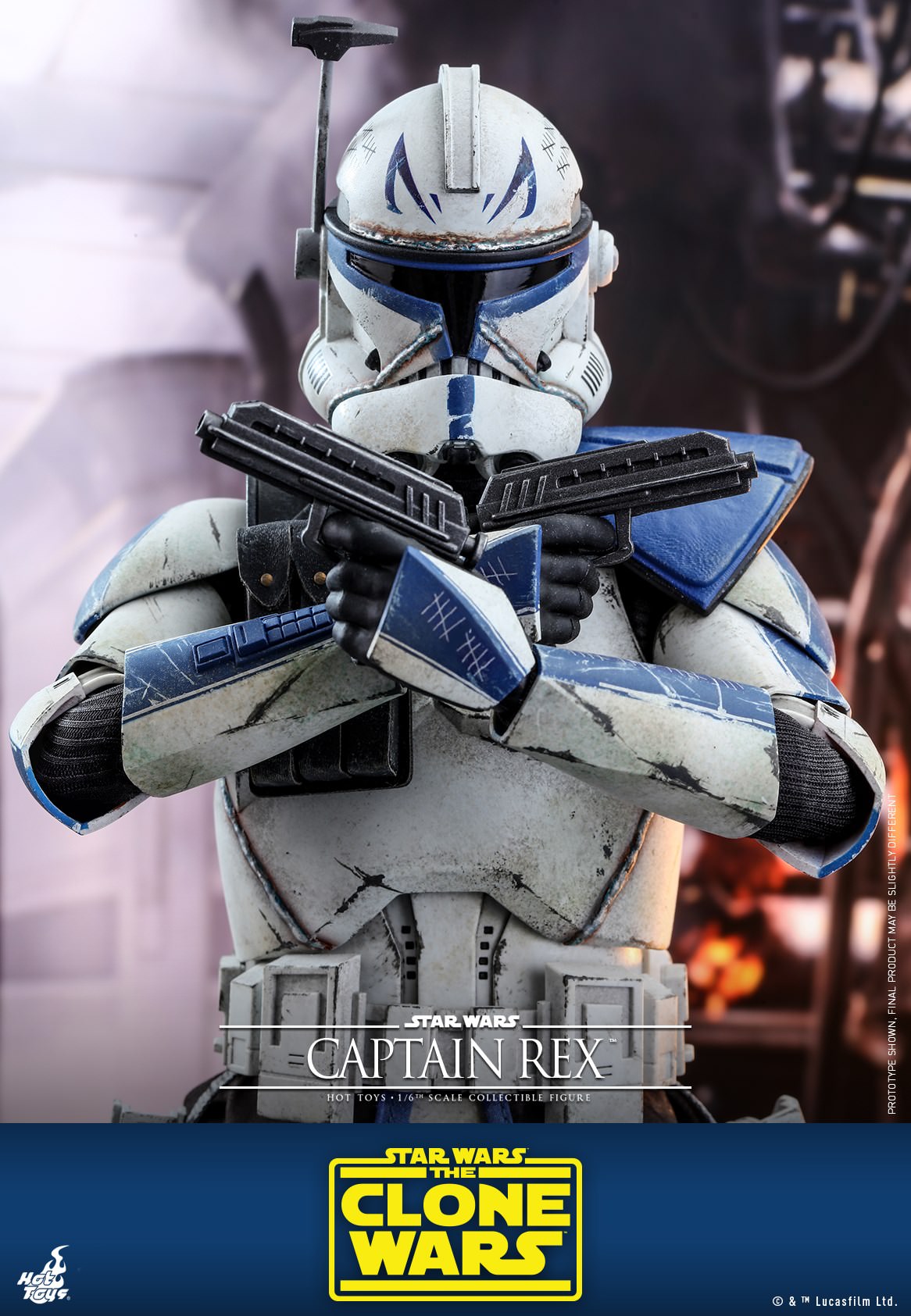 Hot Toys Star Wars: The Clone Wars - Captain Rex TMS018