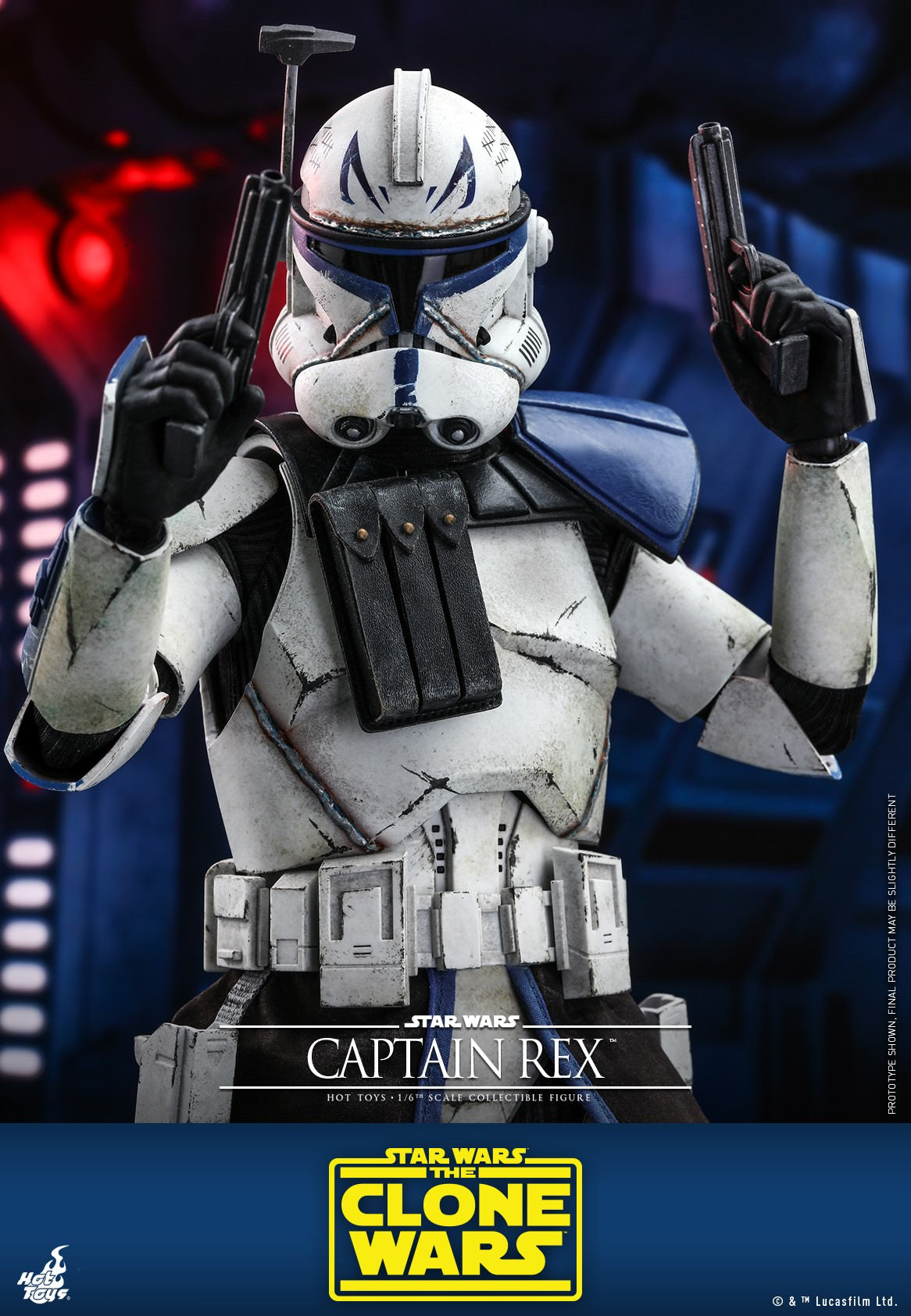 Hot Toys Star Wars: The Clone Wars - Captain Rex TMS018