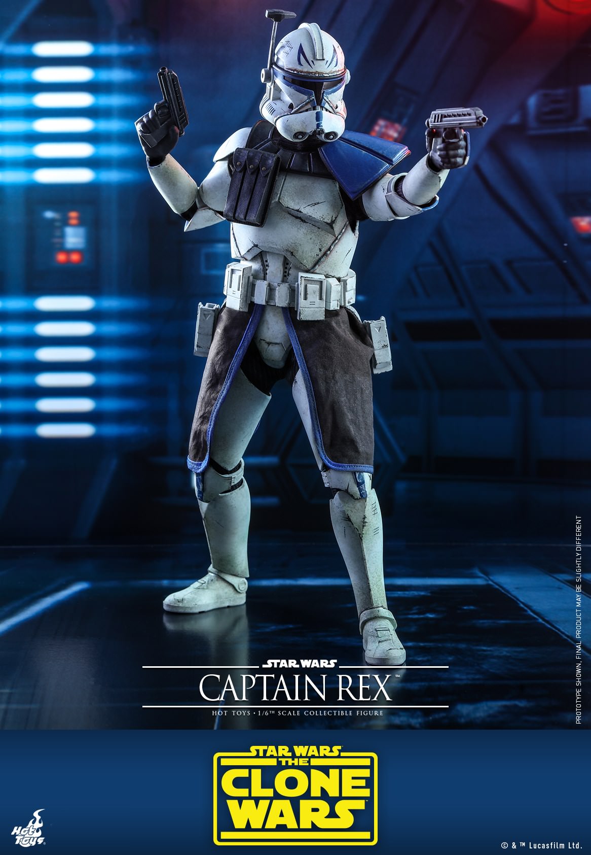 Hot Toys Star Wars: The Clone Wars - Captain Rex TMS018