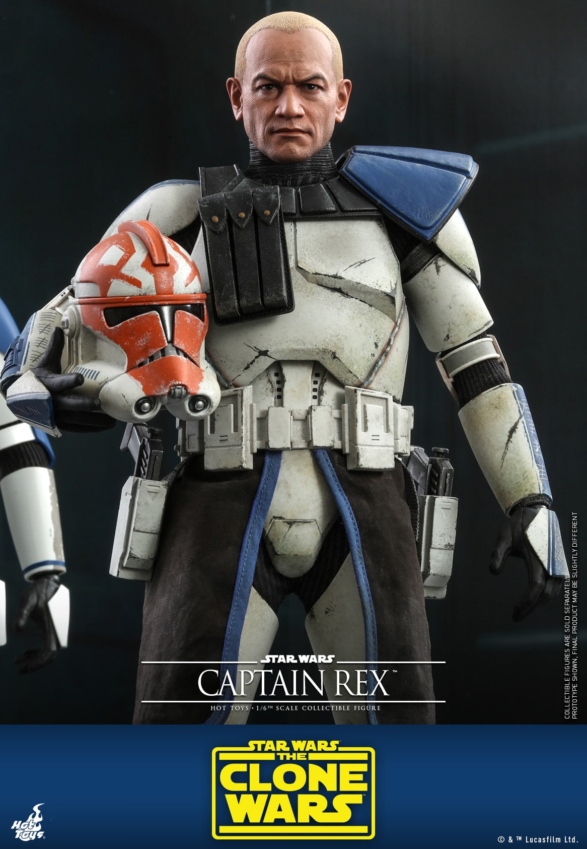 Hot Toys Star Wars: The Clone Wars - Captain Rex TMS018