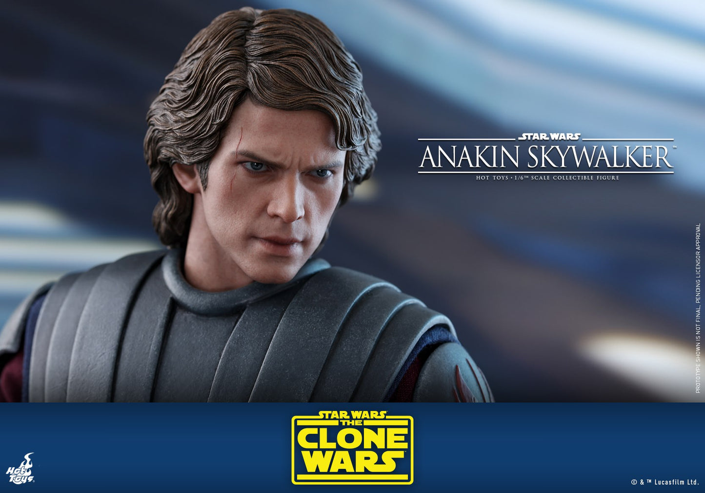 Hot Toys Star Wars: The Clone Wars -Anakin Skywalker (Regular Edition) TMS019