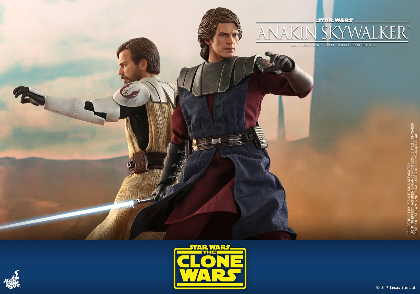 Hot Toys Star Wars: The Clone Wars -Anakin Skywalker (Regular Edition) TMS019