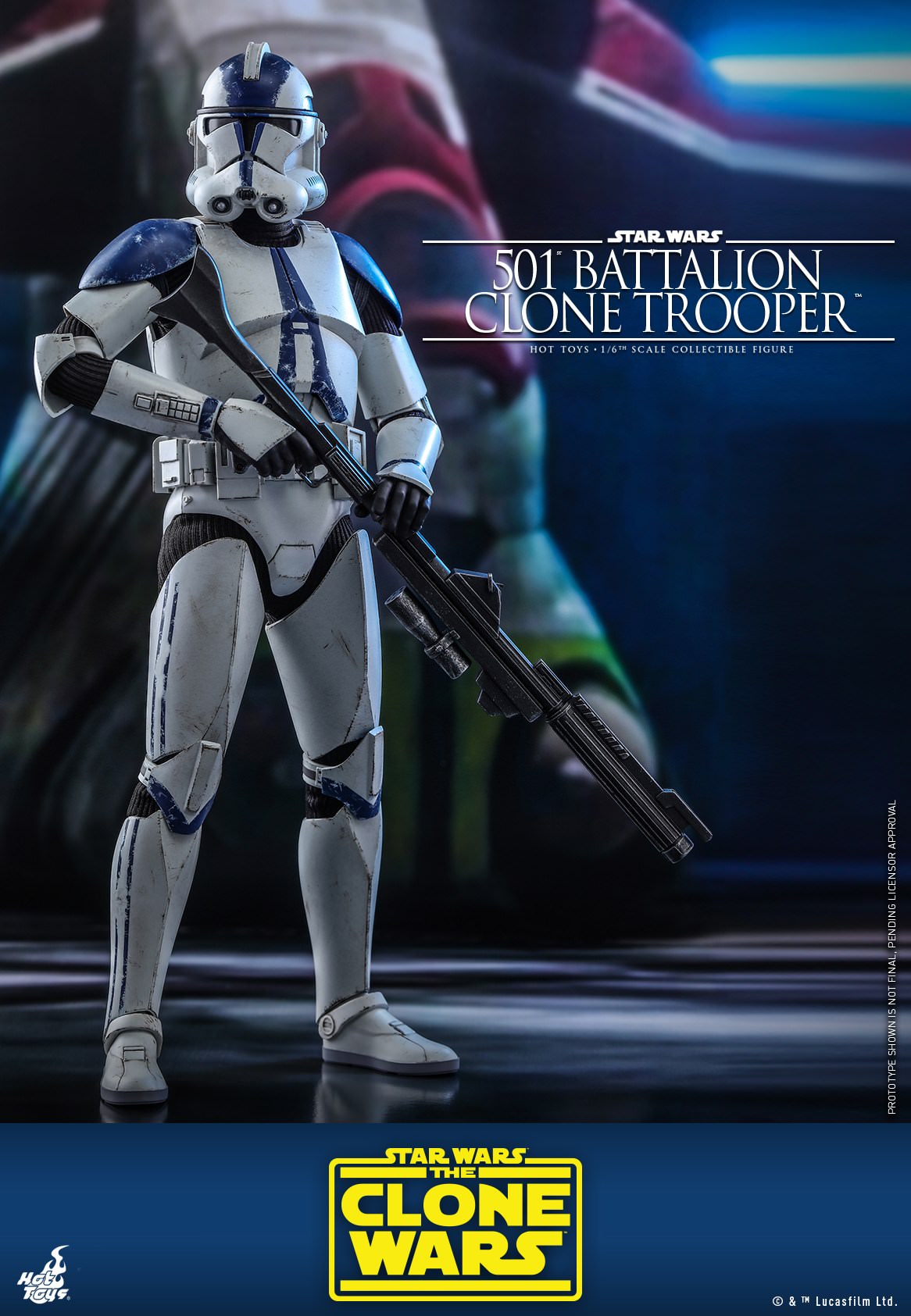 Hot Toys Star Wars: The Clone Wars™ -501st Battalion Clone Trooper™ (Regular Version) TMS022