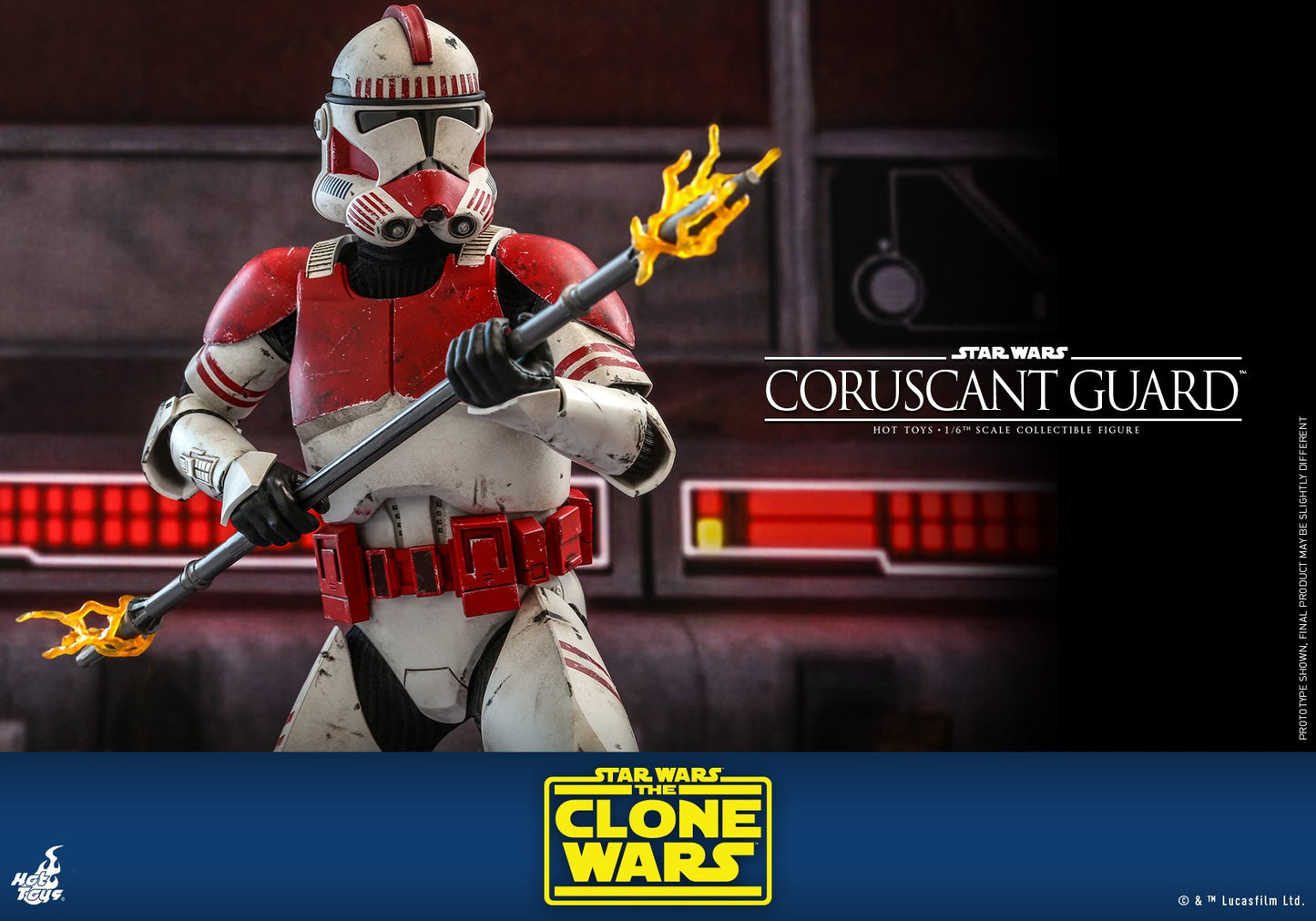 Hot Toys Star Wars: The Clone Wars™ - Coruscant Guard™ TMS025