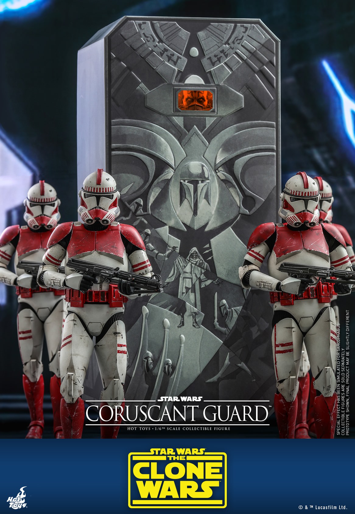 Hot Toys Star Wars: The Clone Wars™ - Coruscant Guard™ TMS025