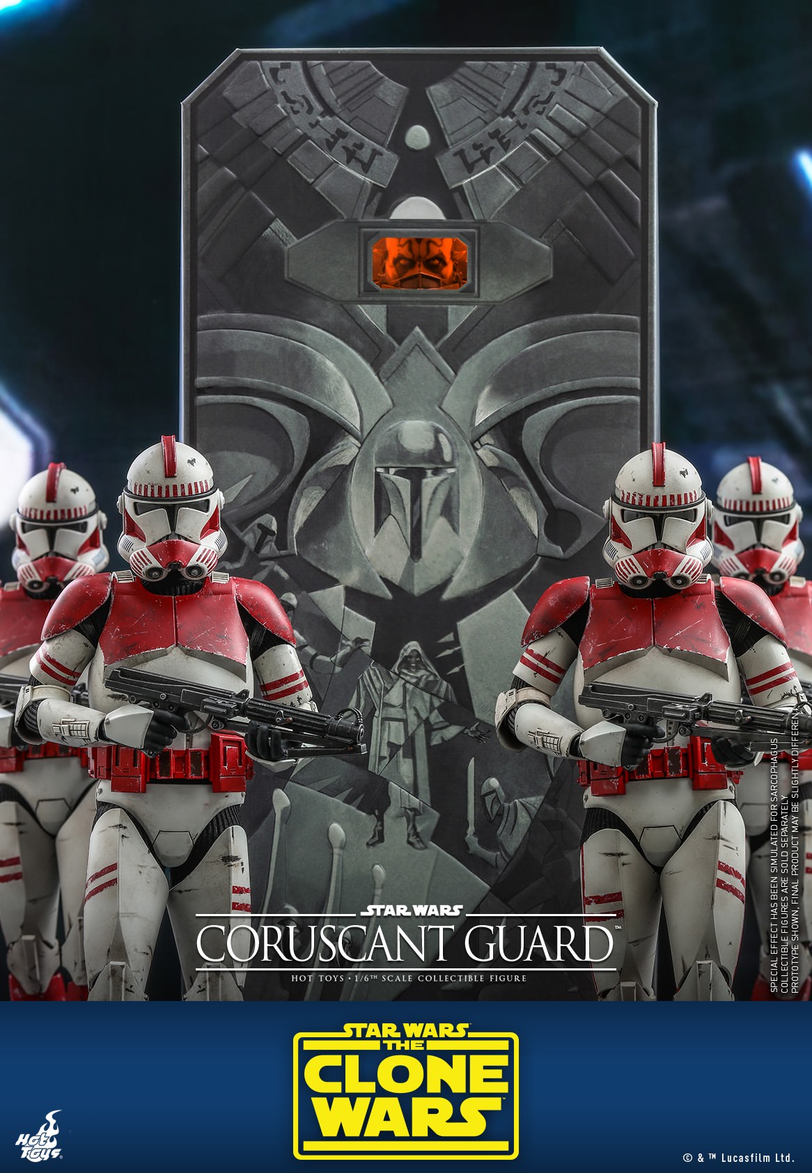 Hot Toys Star Wars: The Clone Wars™ - Coruscant Guard™ TMS025