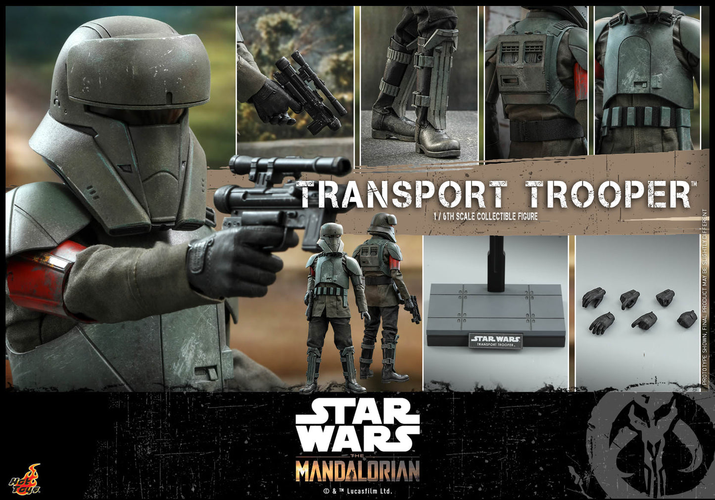 Hot Toys Star Wars: The Mandalorian - Transport Trooper TMS030