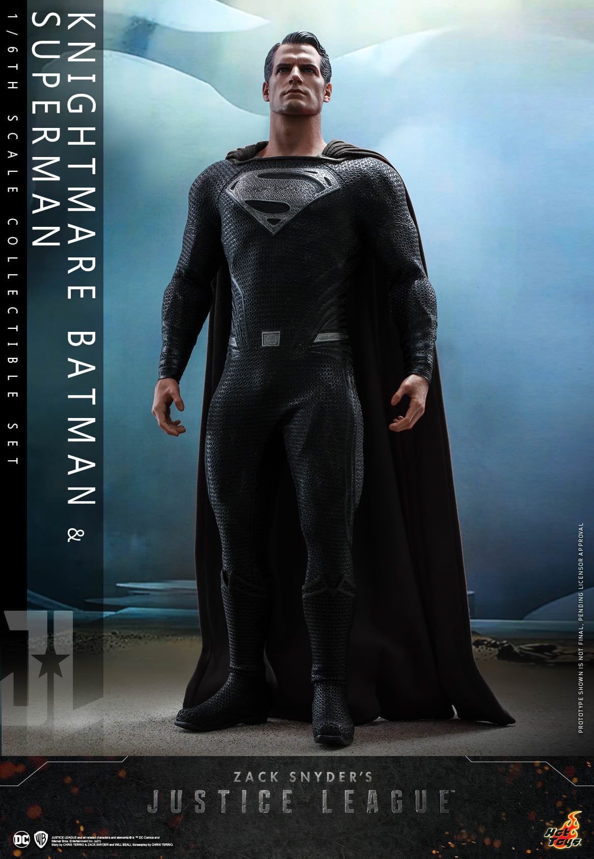 Hot Toys Zack Snyder's Justice League -Knightmare Batman and Superman Collectible Set TMS038