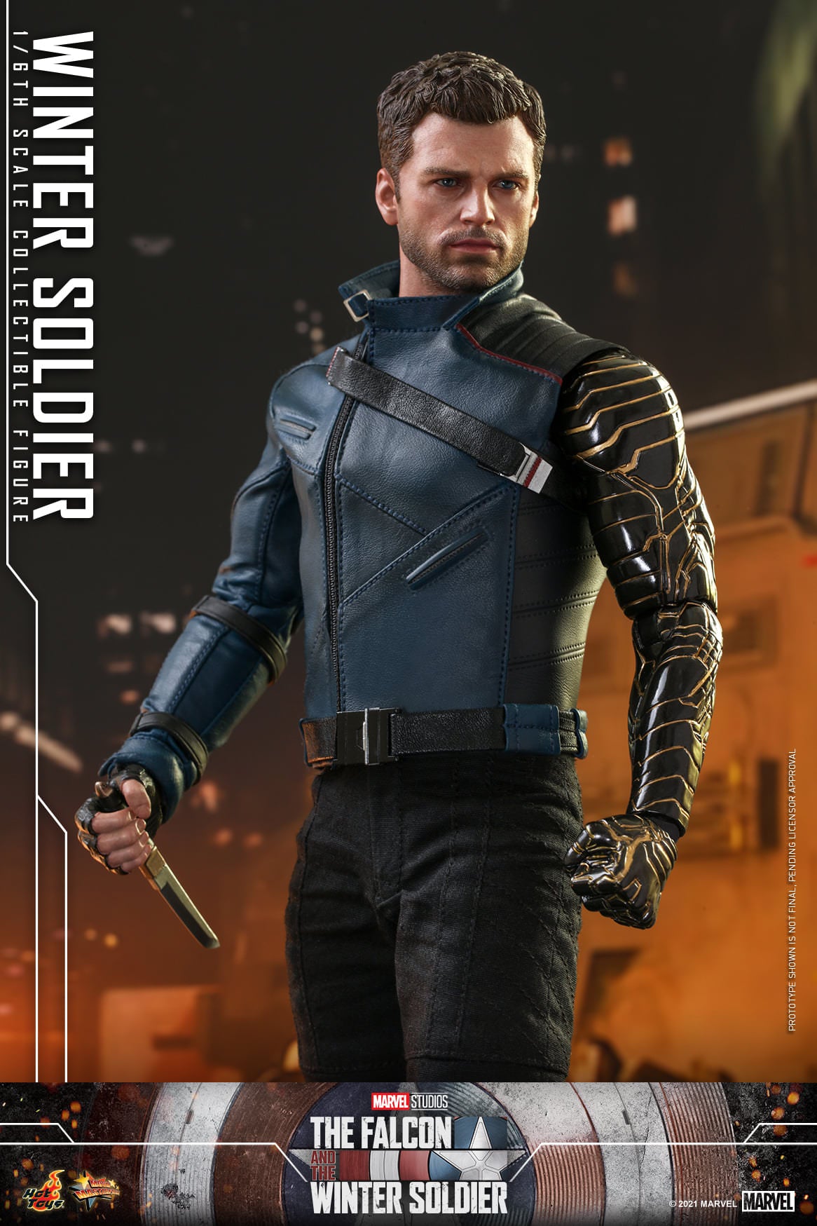 Hot Toys The Falcon and the Winter Soldier - Winter Soldier Collectible Figure TMS039