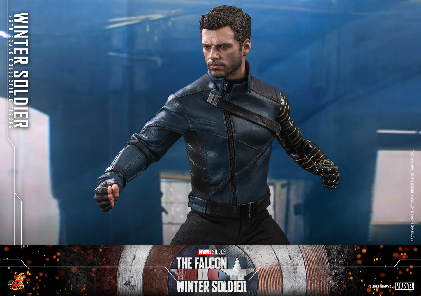 Hot Toys The Falcon and the Winter Soldier - Winter Soldier Collectible Figure TMS039