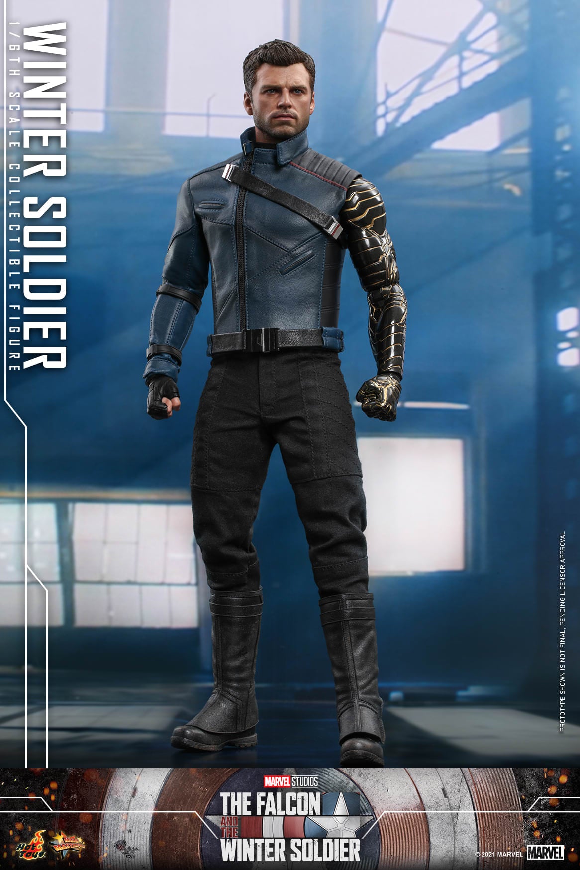 Hot Toys The Falcon and the Winter Soldier - Winter Soldier Collectible Figure TMS039