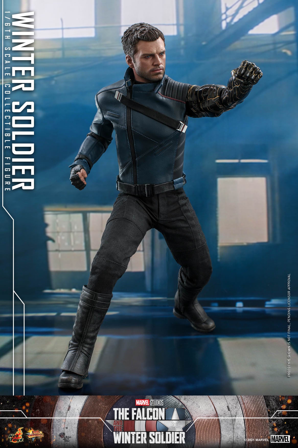 Hot Toys The Falcon and the Winter Soldier - Winter Soldier Collectible Figure TMS039