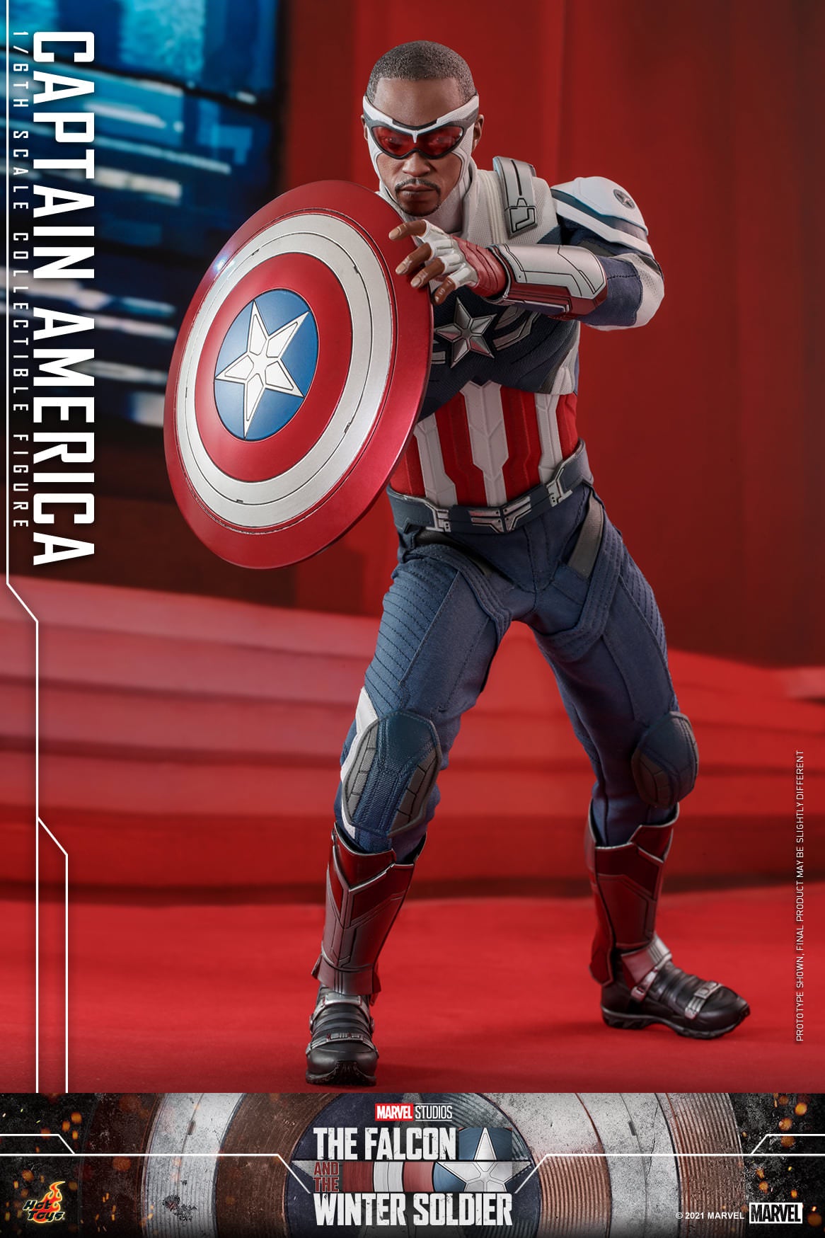 Hot Toys The Falcon and the Winter Soldier -Captain America Collectible Figure TMS040